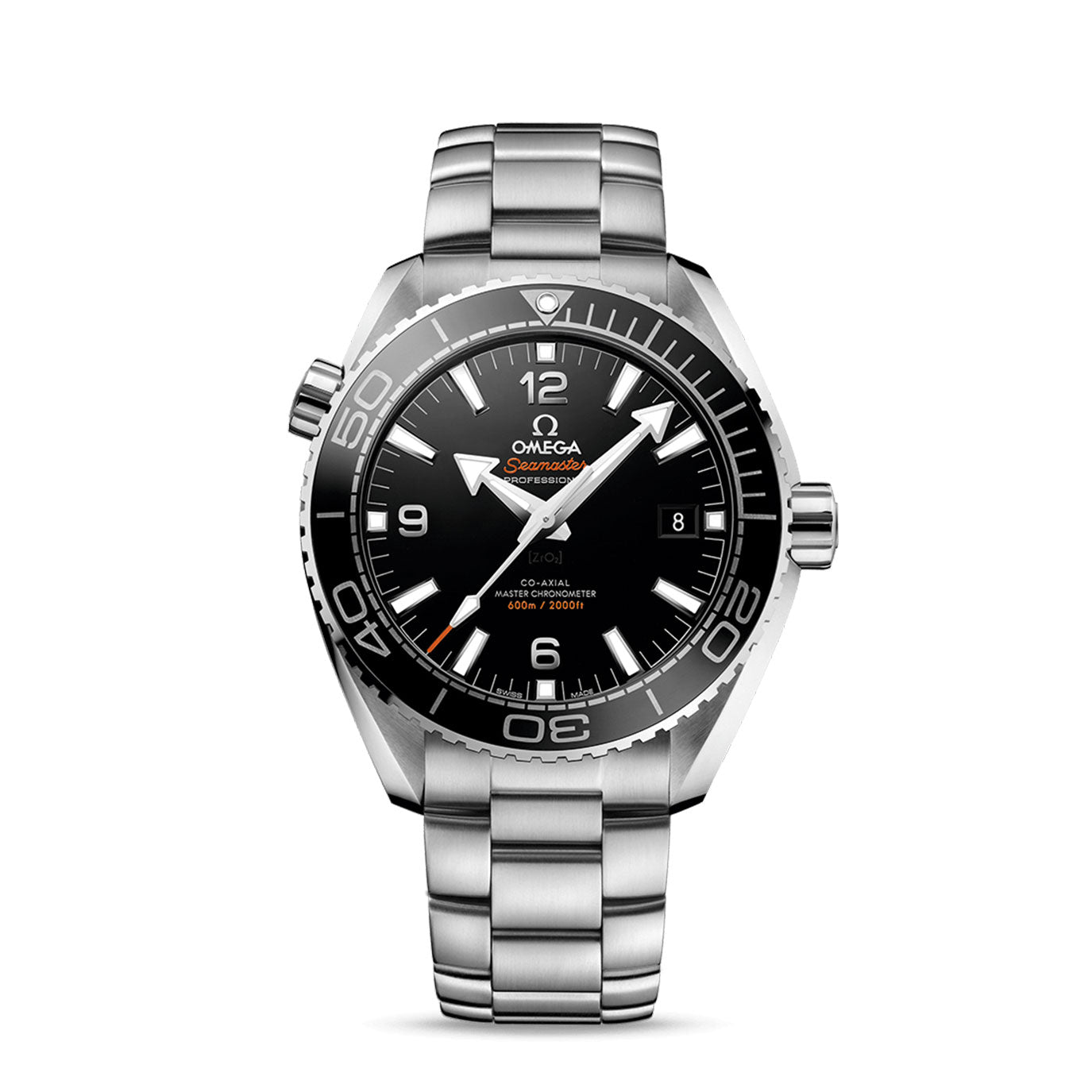 wrist watch Seamaster PLANET OCEAN 600M CO‑AXIAL MASTER CHRONOMETER Ref# 215.30.44.21.01.001 watch