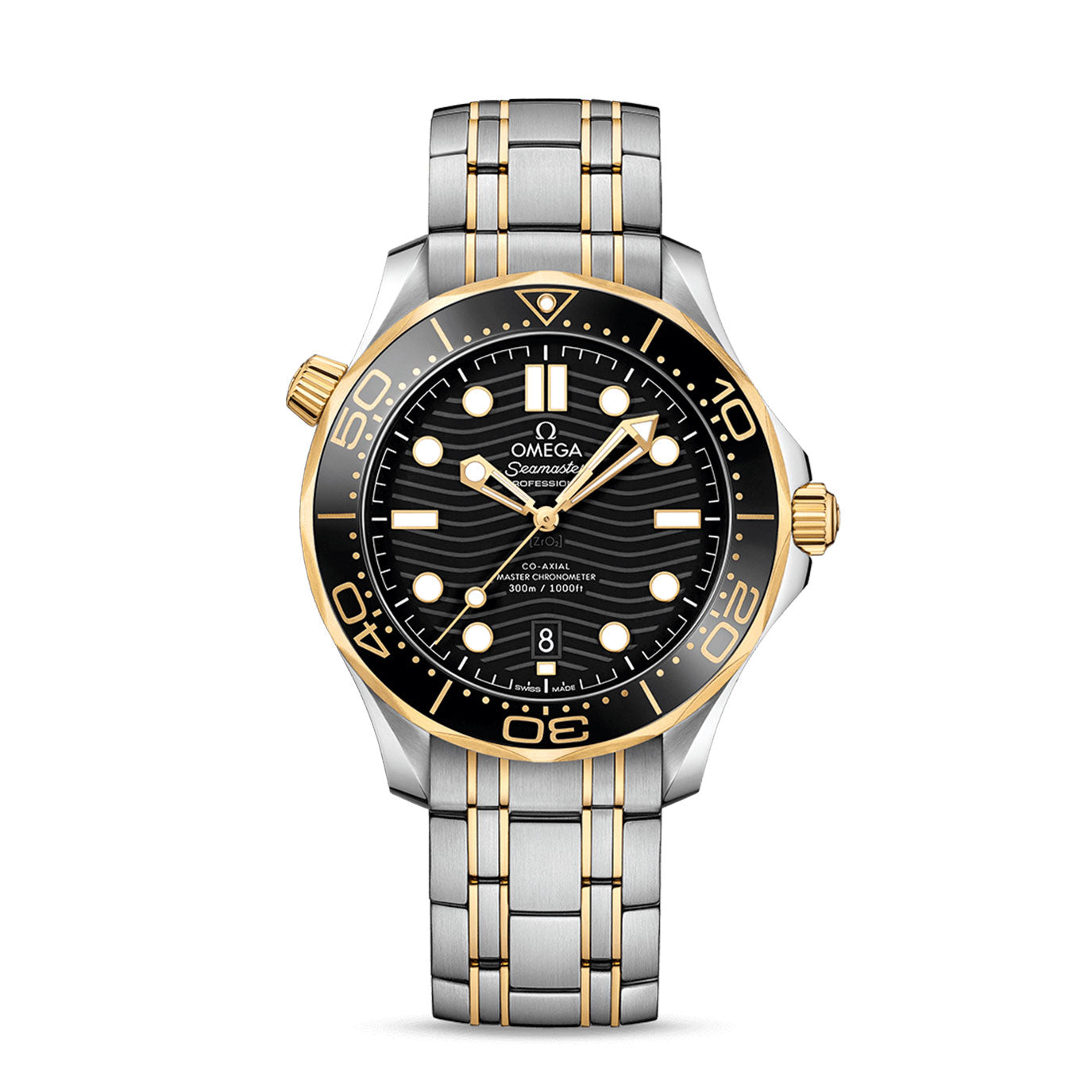 wrist watch Seamaster DIVER 300M CO‑AXIAL MASTER CHRONOMETER Ref# 210.20.42.20.01.002 watch