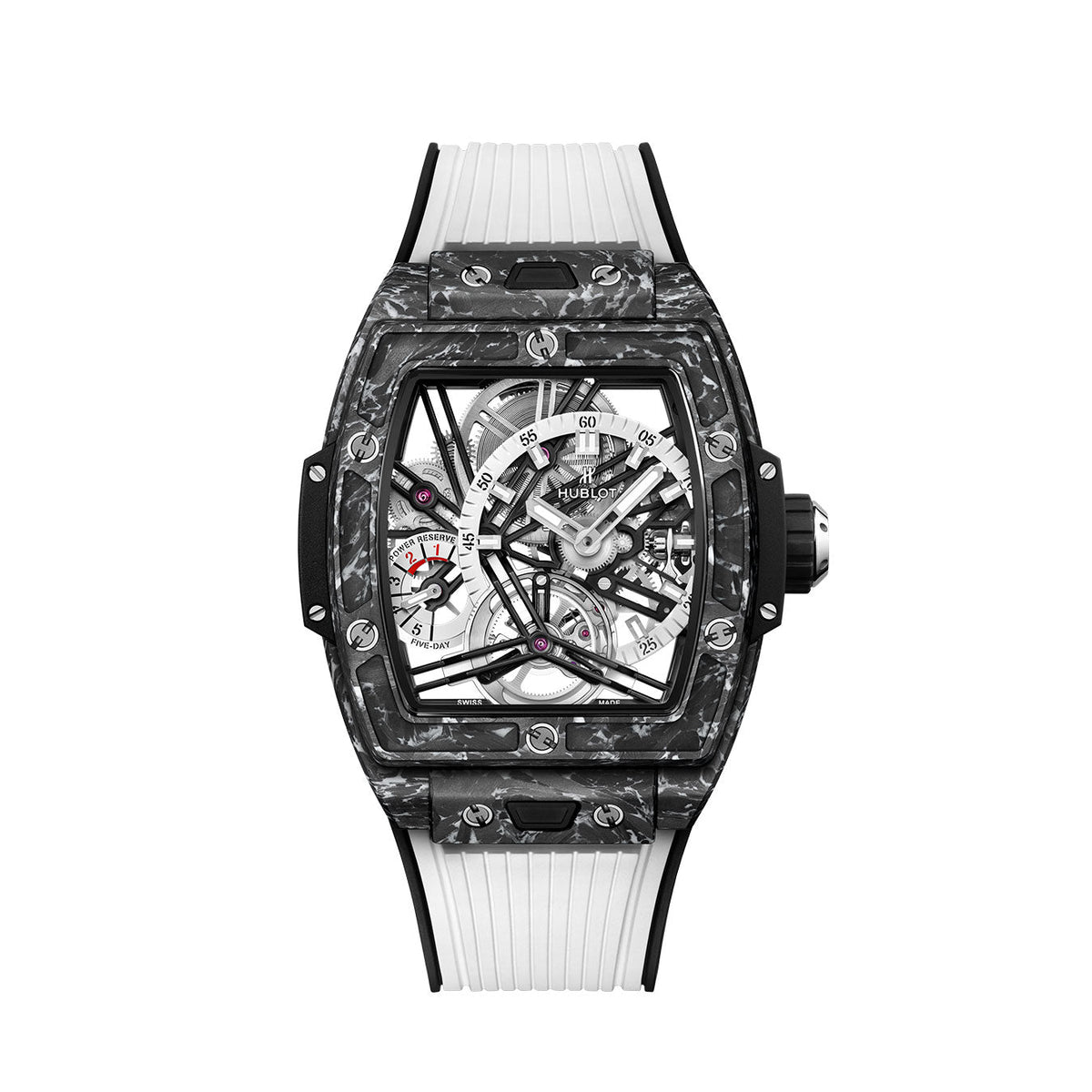Luxury Watch Spirit of Big Bang TOURBILLON CARBON WHITE watch