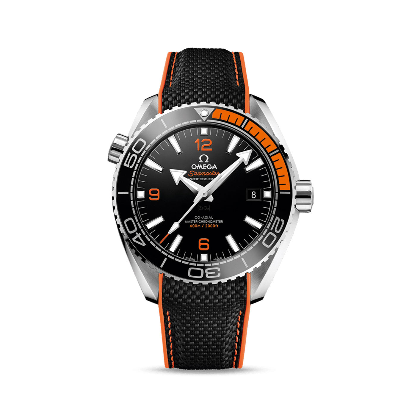 wrist watch Seamaster PLANET OCEAN 600M CO‑AXIAL MASTER CHRONOMETER Ref# 215.32.44.21.01.001 watch