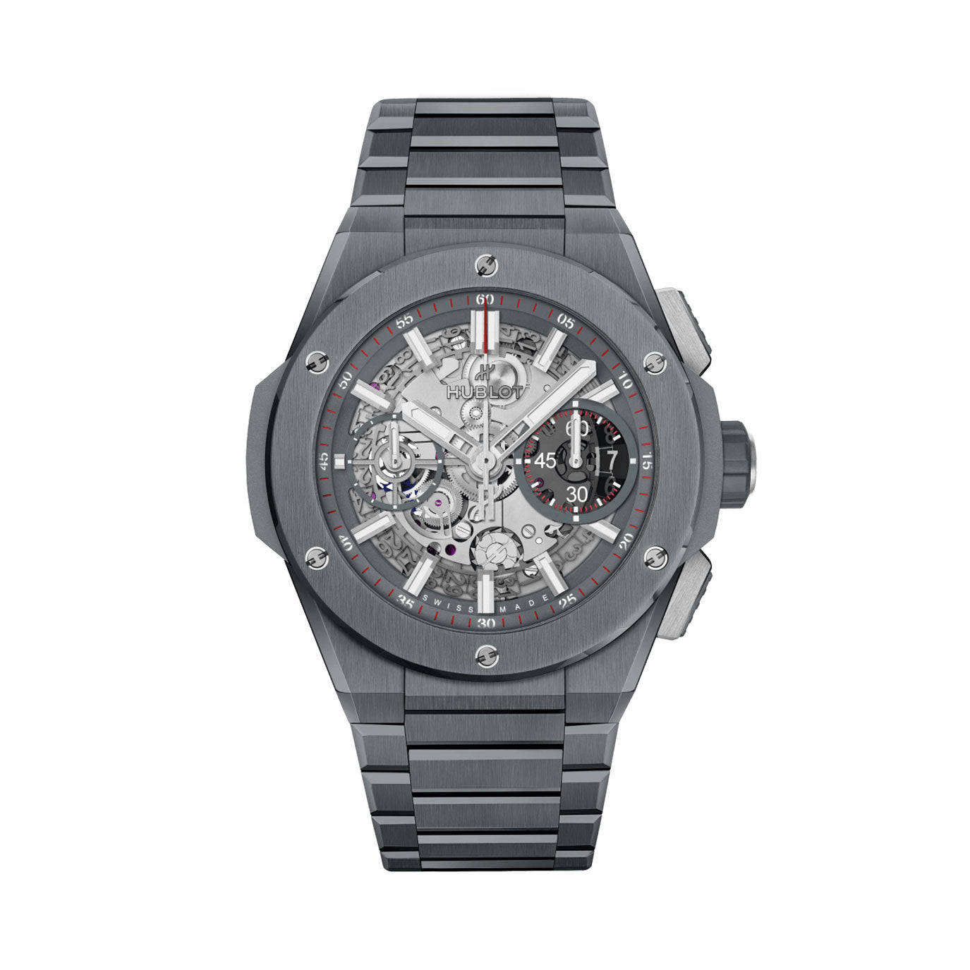 Luxury Watch Big Bang Integrated Grey Ceramic, 42mm watch