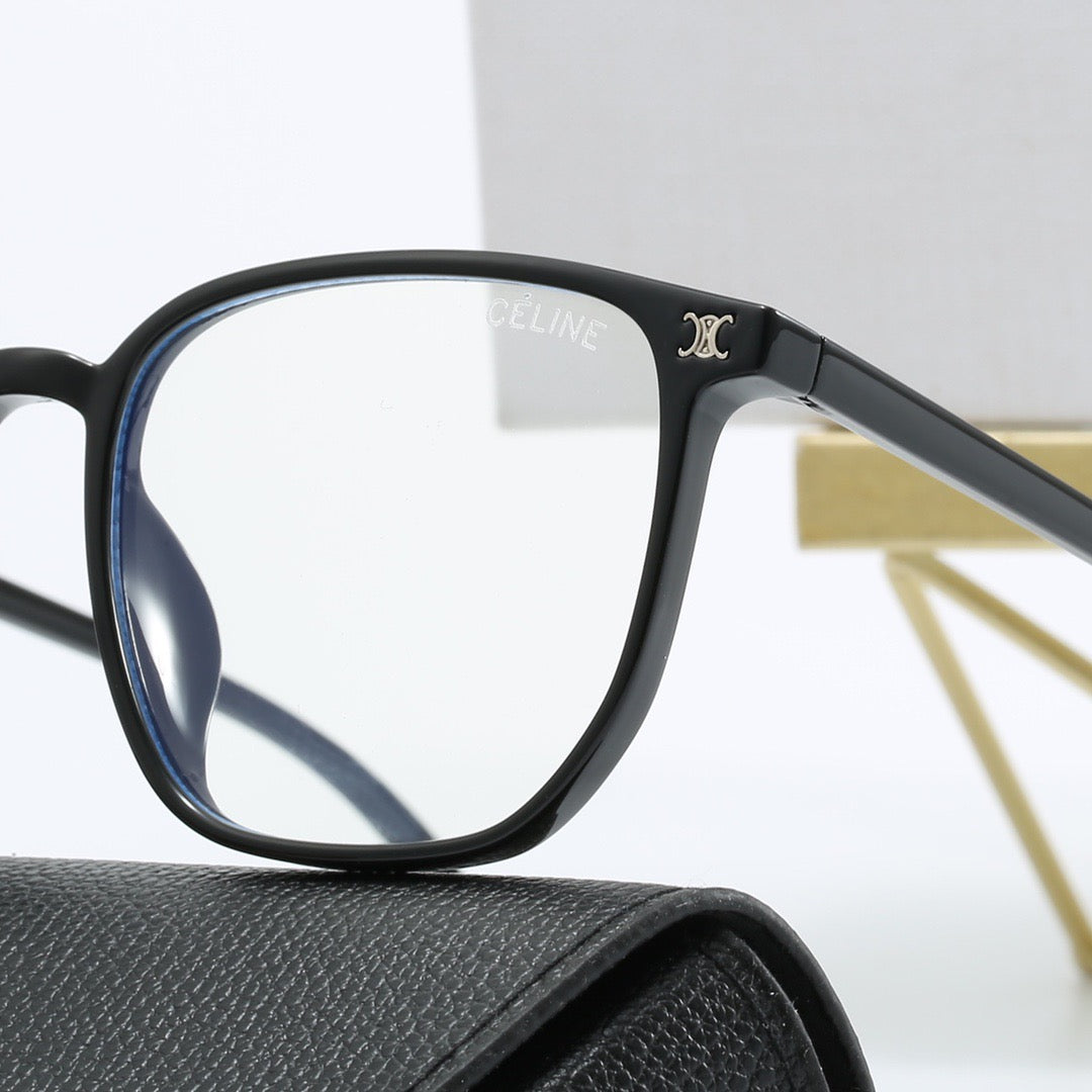 2026 Transparent square frame glasses
