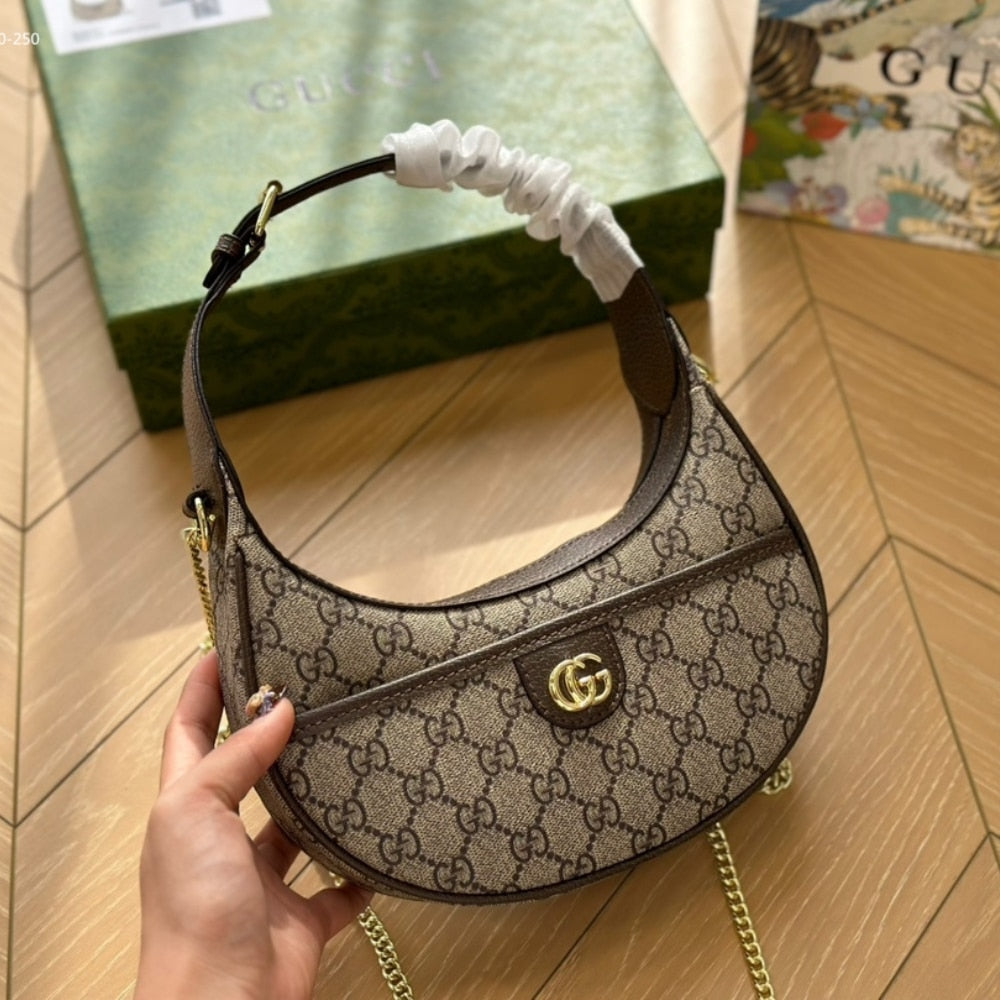 Ophidia Mini GG Supreme Canvas Shoulder Bag Beige Ebony 22Cm 772308 K9GSG 8367 OPHIDIA Bag