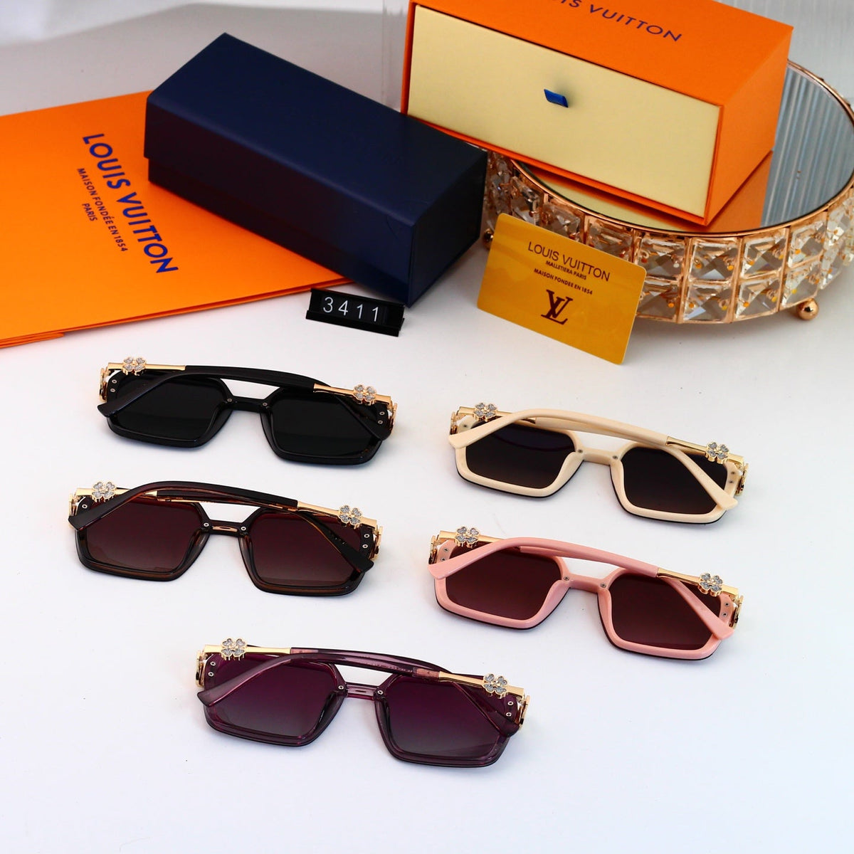 2026 New full frame metal sunglasses