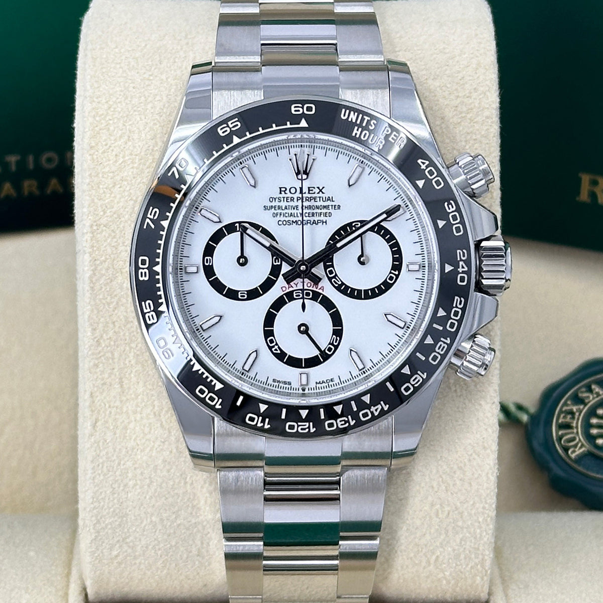 wrist watch Cosmograph Daytona 40mm, Oystersteel, Ref# 126500ln-0001 watch