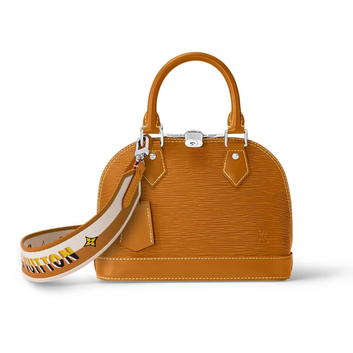 Alma BB Handbag Honey Brown 25Cm M57540 ALMA Bag