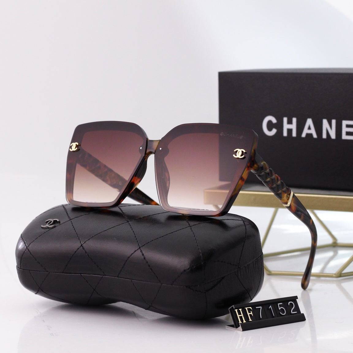 2026 5-color nylon lens ultra-light frame sunglasses 7152
