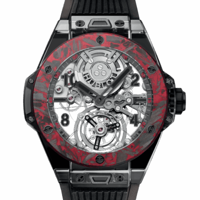 Luxury Watch Big Bang Tourbillon Automatic Black Sapphire Las Vegas Boutique, 45mm watch