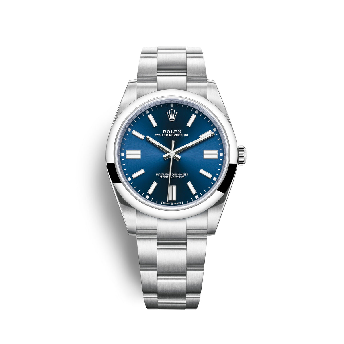 wrist watch Oyster Perpetual No Date, Stainless Steel, 41mm, Ref# 124300-0003 watch