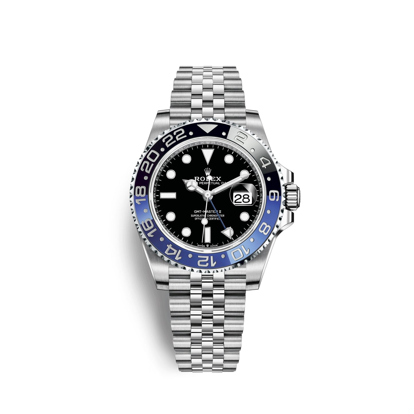 Unworn wrist watch GMT-Master II, Batgirl, Stainless steel, 40mm, Ref# 126710blnr-0002 watch