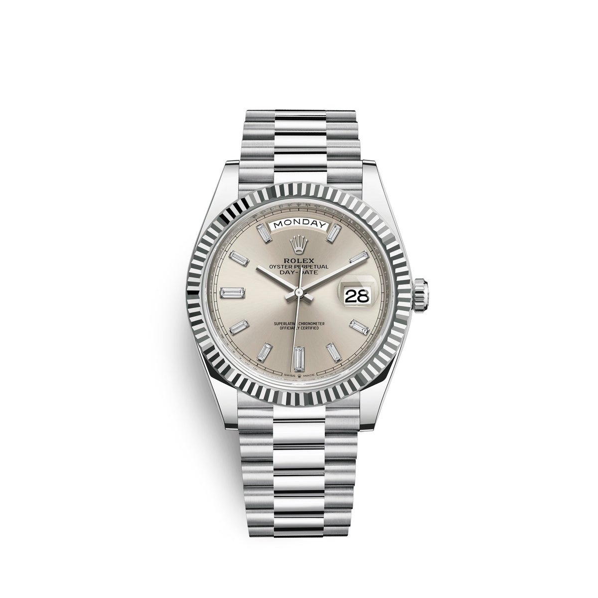 wrist watch Day-Date, 40mm, Platinum, Ref# 228236-0002 watch