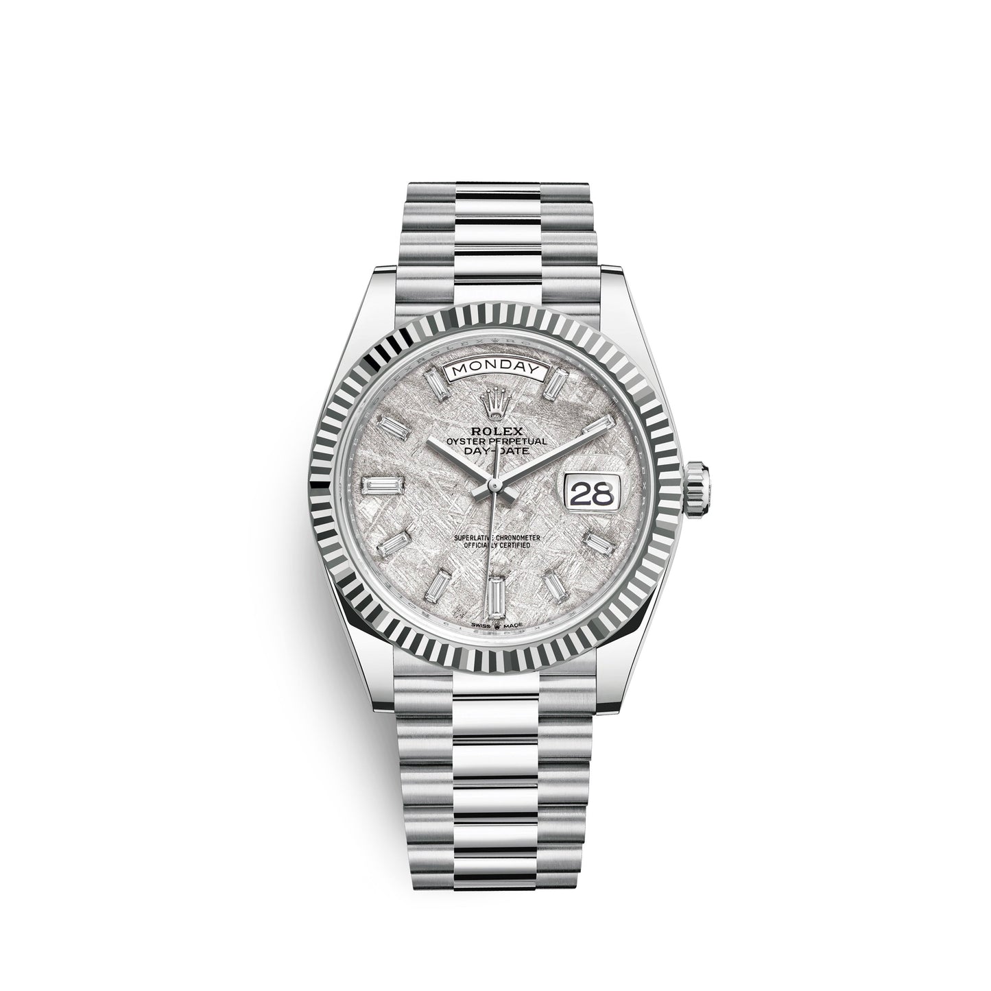 wrist watch Day-Date, 40mm, Platinum, Ref# 228236-0011 watch