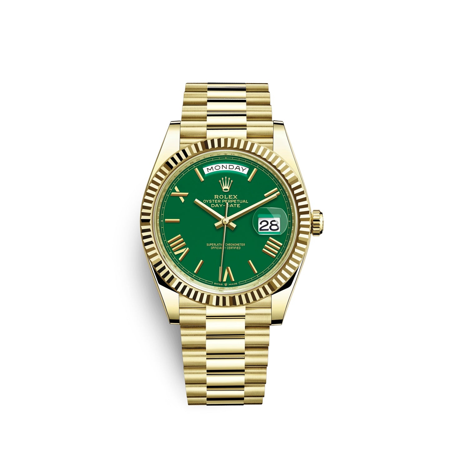 wrist watch Day-Date 40mm, 18k Yellow Gold, Ref# 228238-0061 watch