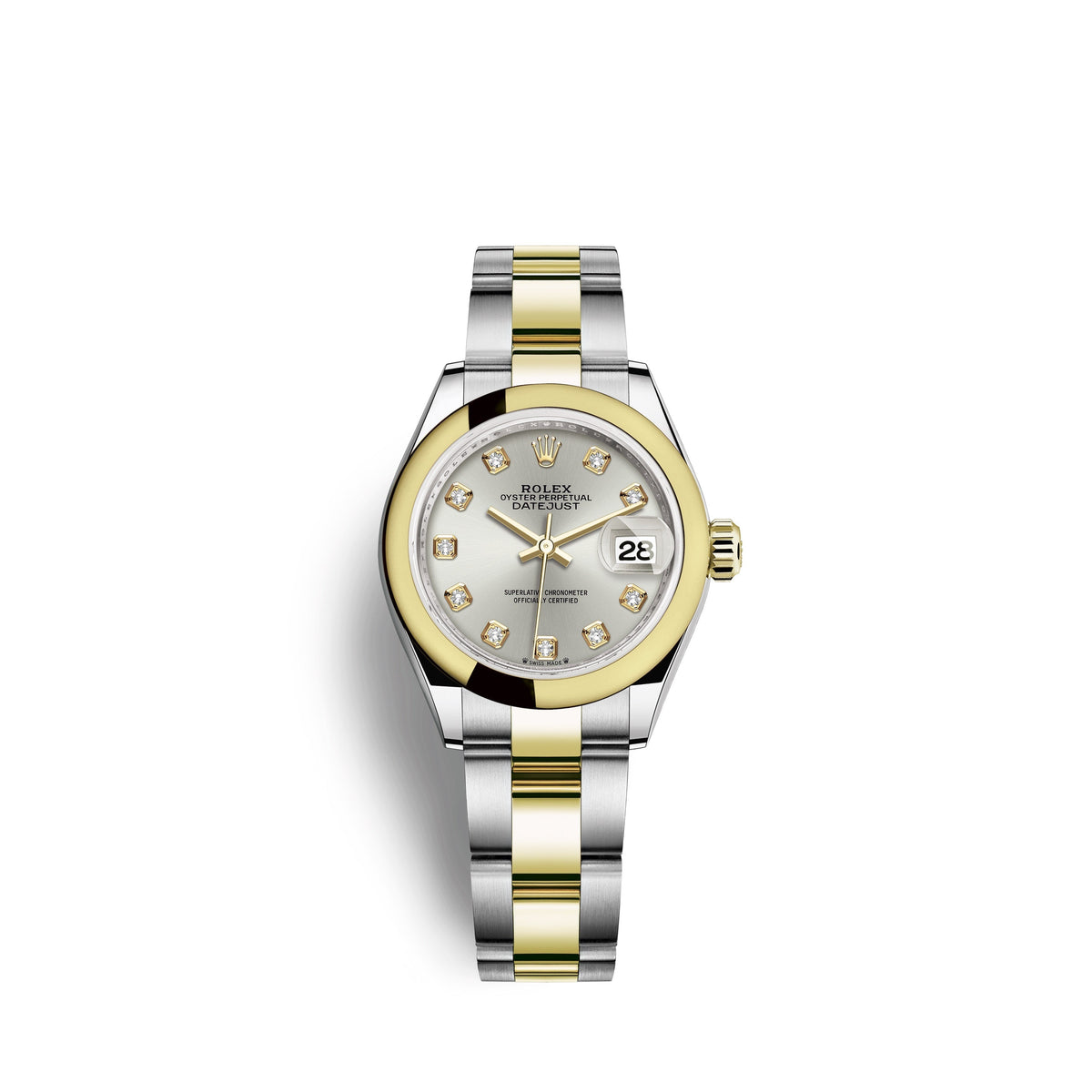 wrist watch Lady-Datejust 28, Oystersteel and 18k Yellow Gold, Ref# 279163-0008 watch
