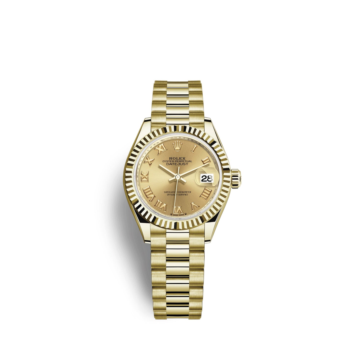 wrist watch Lady-Datejust, 18k Yellow Gold, Ref# 279178-0022 watch