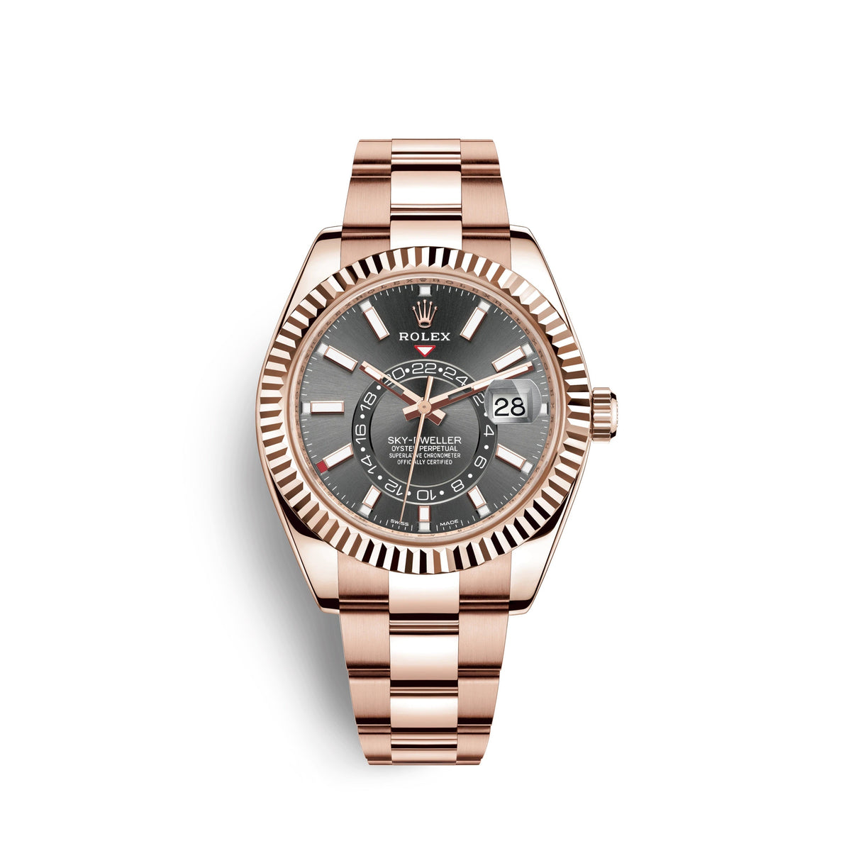 wrist watch Sky-Dweller 42mm, 18k Everose Gold, Ref# 326935-0007 watch