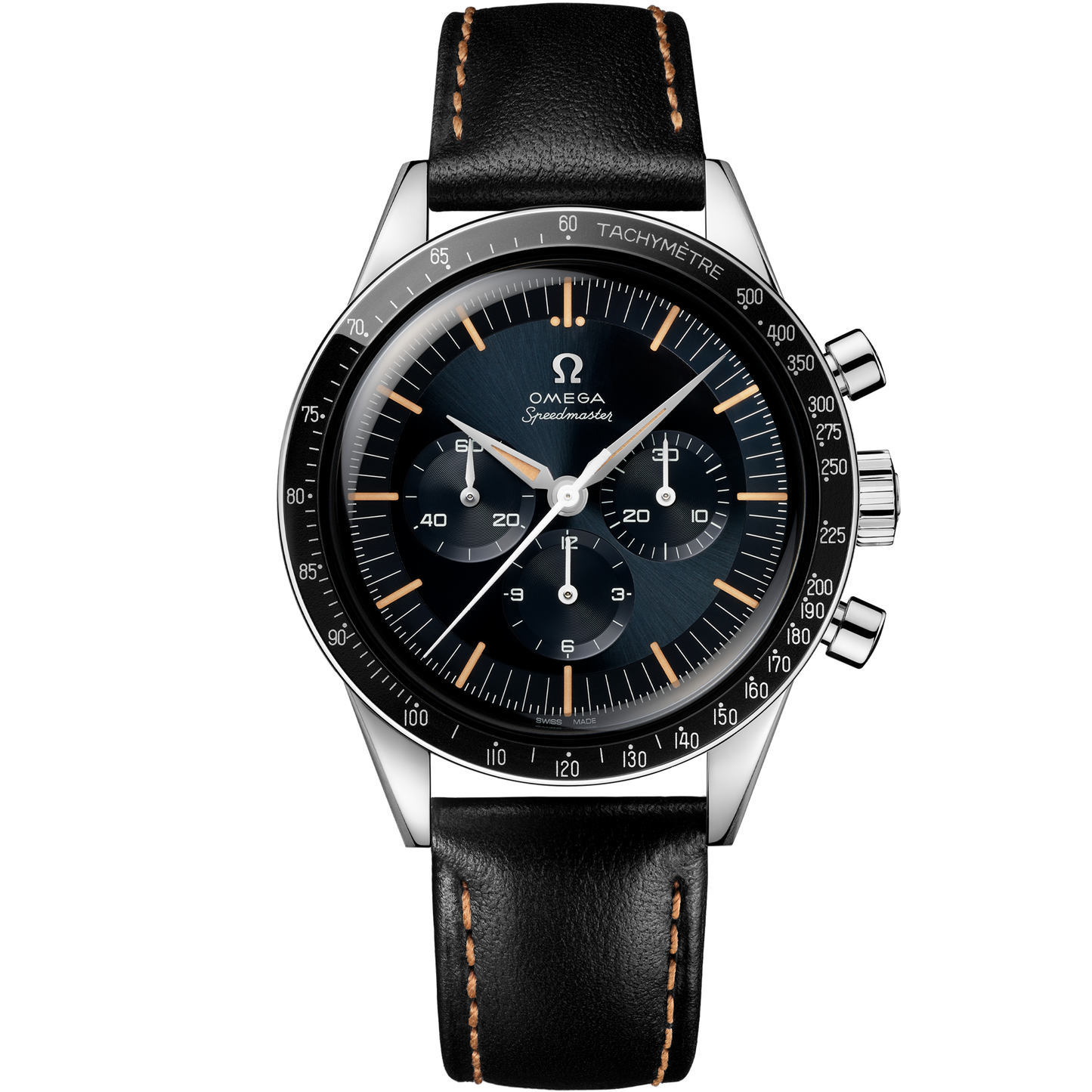 Unworn, wrist watch Speedmaster First wrist watch in Space, Co-Axial Chronograph, 39,7mm, Ref# 310.32.40.50.06.001, box and papers watch