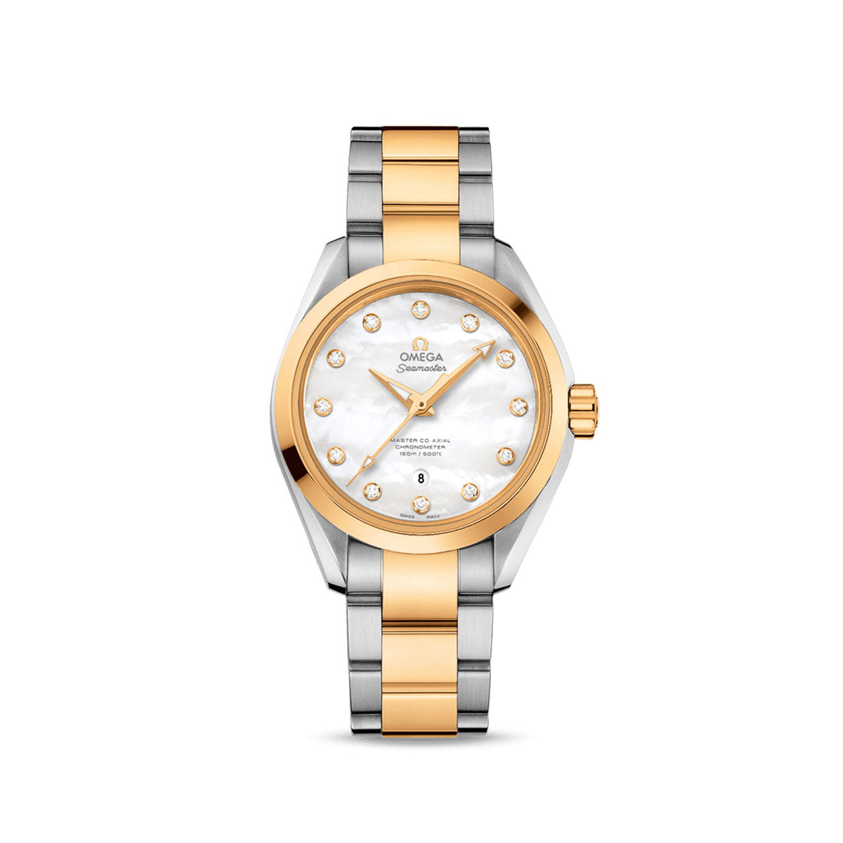 wrist watch Seamaster AQUA TERRA 150M MASTER CO‑AXIAL CHRONOMETER Ref# 231.20.34.20.55.002 watch