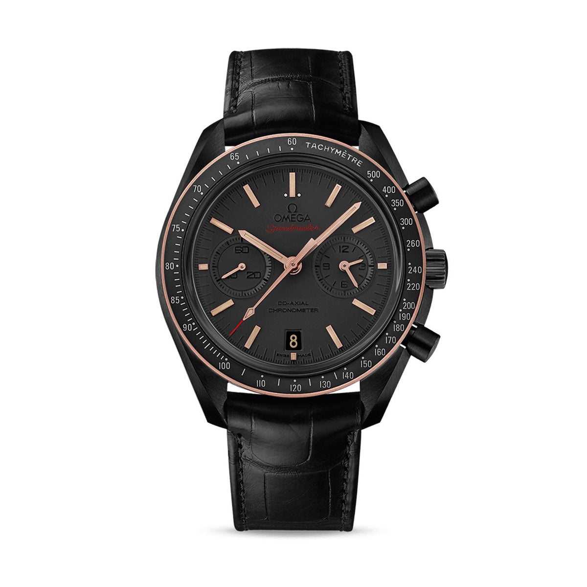 wrist watch Speedmaster DARK SIDE OF THE MOON CO‑AXIAL CHRONOMETER CHRONOGRAPH Ref# 311.63.44.51.06.001 watch