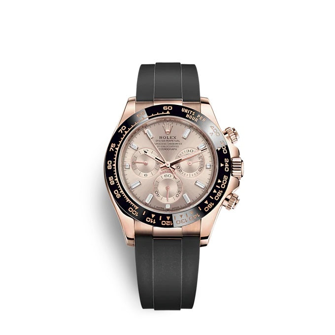 wrist watch Cosmograph Daytona 40 mm 18 ct Everose gold Ref# 116515LN-0061 watch
