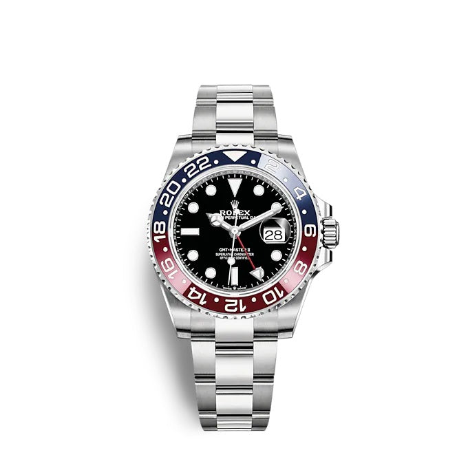 wrist watch GMT-Master II Oystersteel Ref# 126710BLRO-0002 watch
