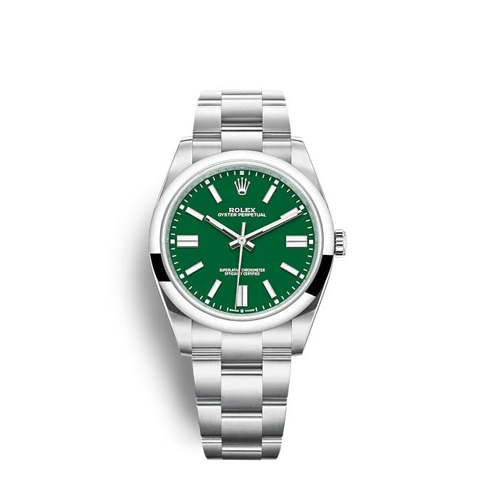wrist watch Oyster Perpetual 41 No Date, Oystersteel, 41mm, Oyster, Ref# 124300-0005 watch