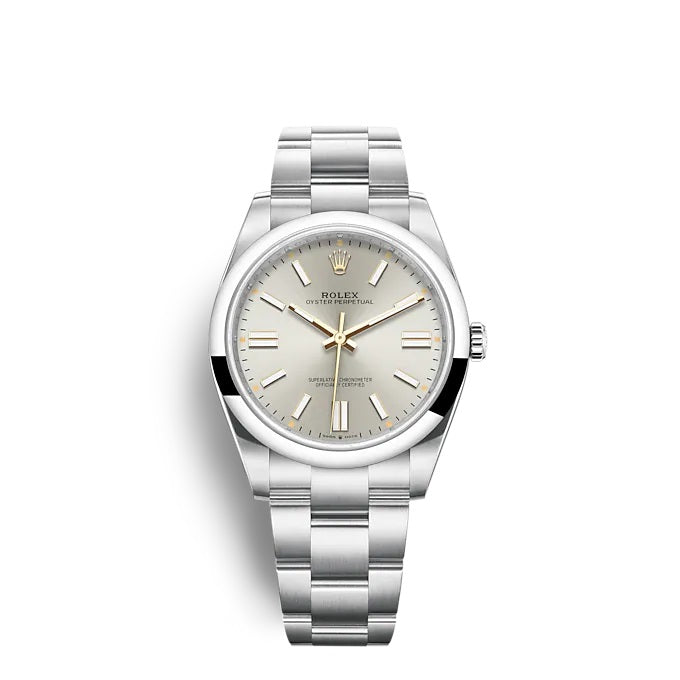 wrist watch Oyster Perpetual 41 Oystersteel Ref# 124300-0001 watch