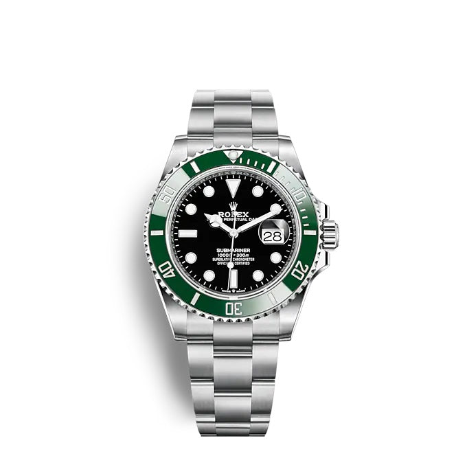 wrist watch Submariner Date Oystersteel, MK1 Bezel, Ref# 126610LV-0002 watch