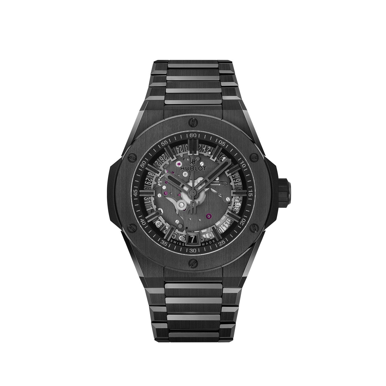 Luxury Watch Big Bang INTEGRATED TIME ONLY ALL BLACK watch