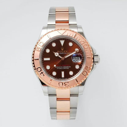Regency Marine Master 40 mm Timeless Everose Bezel Chocolate Dial 126621 2185