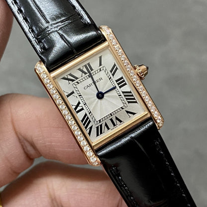 Parisian Rectangular Essential watch 29.5 x 22 mm 7648