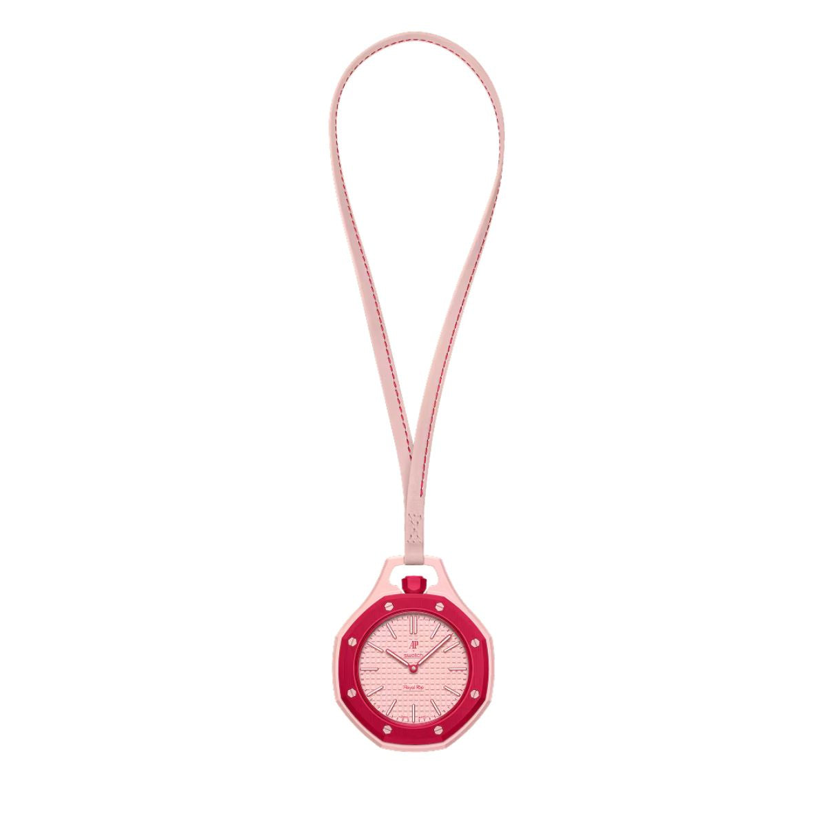 Swiss Pop Art Otto Rosso Ceramic Watch 6415