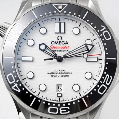 Celestial Seafarer Diver 300M 42mm Steel On Steel White Dial 4228
