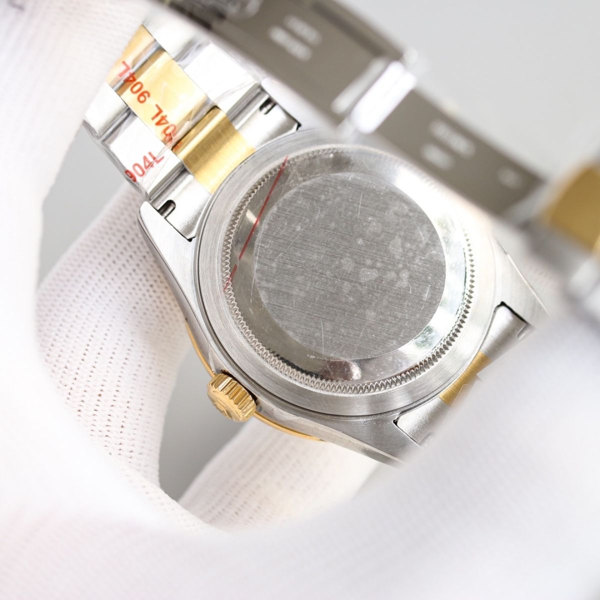 [Super Clone] Regency Dual Time 42 mm Timeless Fluted Bezel Champagne colour Dial 336933 9094