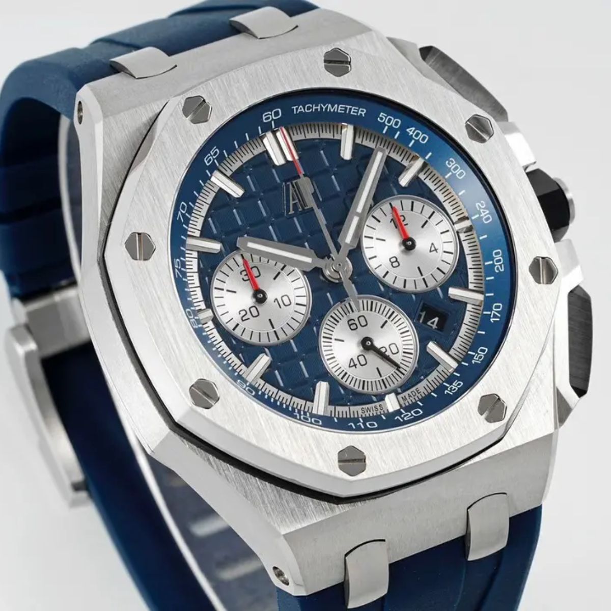 [Super Clone] Prestige Atelier Coastal Sport Chronograph 43mm Blue Dial Stainless Steel 3598