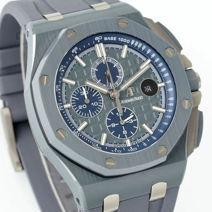 Prestige Atelier Coastal Sport Chronograph 44mm Grey Blue Dial Steel 5645