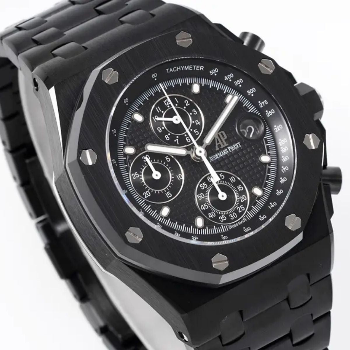Prestige Atelier Coastal Sport Chronograph 42mm Black Dial Black Ceramic 9679