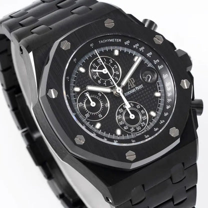 Prestige Atelier Coastal Sport Chronograph 42mm Black Dial Black Ceramic 9679