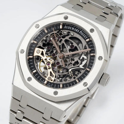 Prestige Atelier Octagon Sport Double Balance Wheel Openworked 41mm Skeleton Dial Stainless Steel 4218