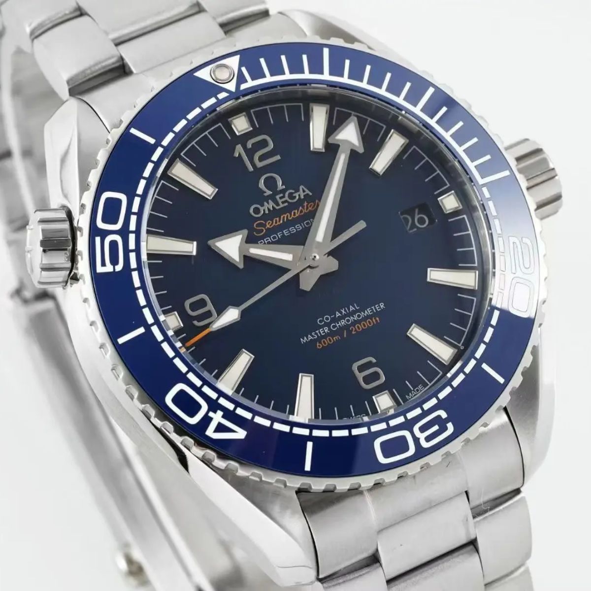 Celestial Ocean Diver 600M 44mm Steel On Steel Blue Dial 8198