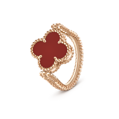 18K Celestial Vintage Alhambra Reversible Ring