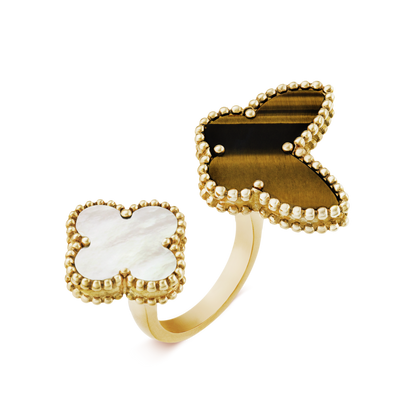 18K Celestial Lucky Alhambra Between the Finger Ring