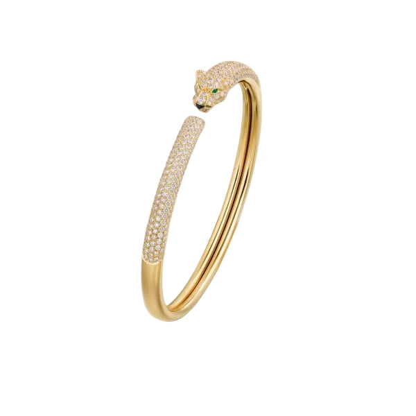 18K Celestial Panth̬re De Diamonds Bracelet