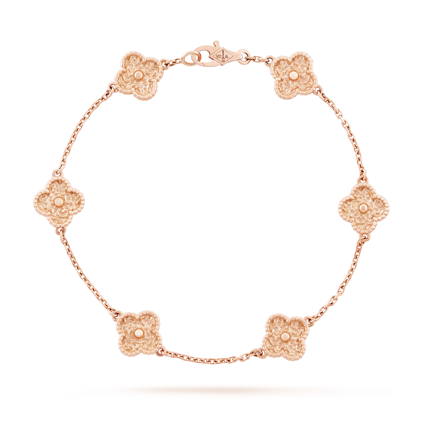 18K Celestial Sweet Alhambra Six Motifs Bracelet