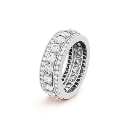 18K Celestial Enlacement Wedding Ring