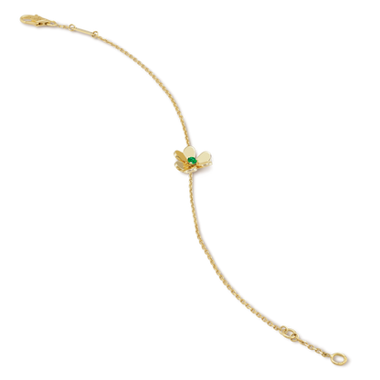 18K Celestial Frivole Emerald Bracelet