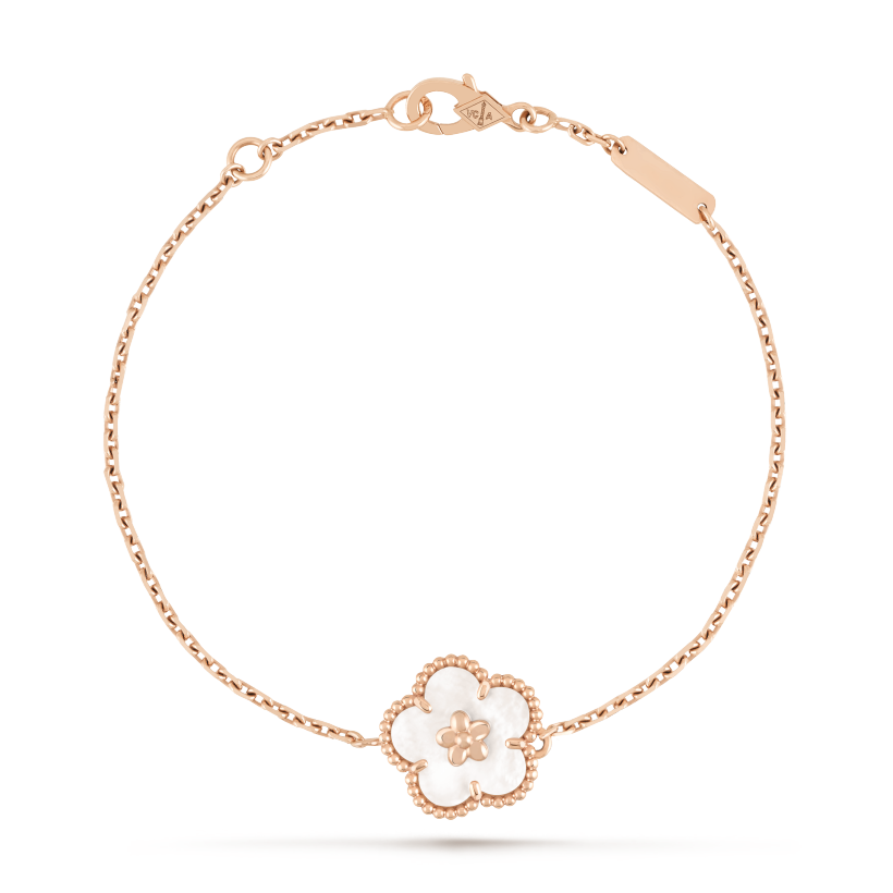 18K Celestial Lucky Spring Plum Blossom Bracelet