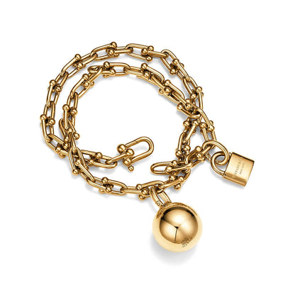 18K Celestial T HardWear Small Wrap Bracelet