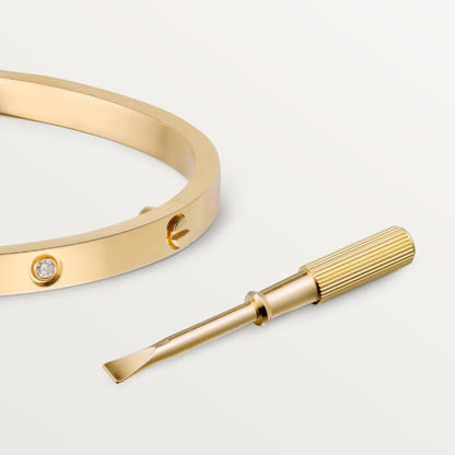 18K Celestial Love Six Diamond Small Bracelet
