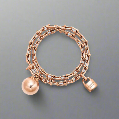 18K Celestial T HardWear Small Wrap Bracelet